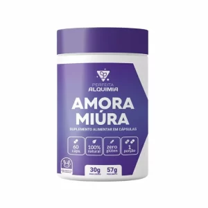 Amora Miúra 500 mg Com 60 cápsulas Perfeita Alquimia