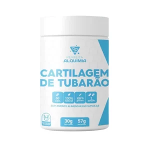 Cartilagem De Tubarão 500 mg 60 cápsulas Perfeita Alquimia