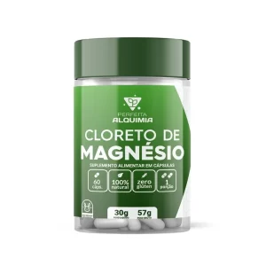 Cloreto De Magnésio 380 mg 60 cápsulas Perfeita Alquimia
