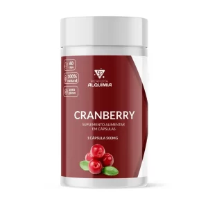 Cranberry 500 mg 60 cápsulas Perfeita Alquimia