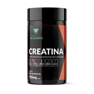 Creatina 750 mg 120 cápsulas Perfeita Alquimia