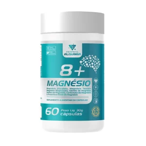 8+ Magnésio 60 cápsulas 30 g Perfeita Alquimia