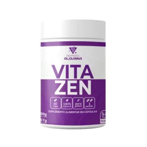 Vita Zen Bem Estar 500 mg 60 cápsulas Perfeita Alquimia