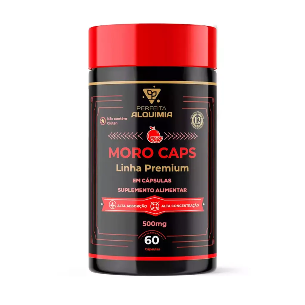 Moro cápsulas Linha Premium 500 g Perfeita Alquimia