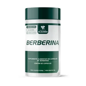 Berberina 500 mg 60 cápsulas Perfeita Alquimia