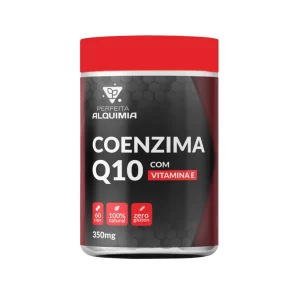 Coenzima Q10 Com Vitamina E 350 mg 60 Cap Perfeita Alquimia