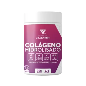 Colágeno Hidrolisado 700 mg 60 cápsulas Perfeita Alquimia