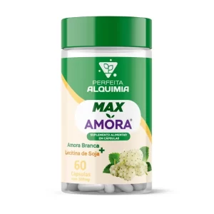 Max Amora 500 mg Com 60 cápsulas Perfeita Alquimia