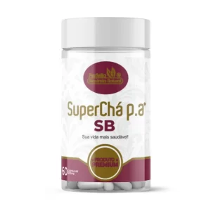 Super Chá Pa Sb 500 mg Com 60 cápsulas Perfeita Alquimia