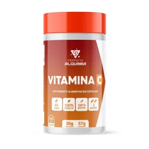 Vitamina C Imunidade 500 mg 60 cápsulas Perfeita Alquimia
