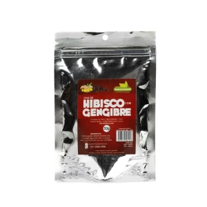 Chá De Hibisco Com Gengibre 50 g Perfeita Alquimia