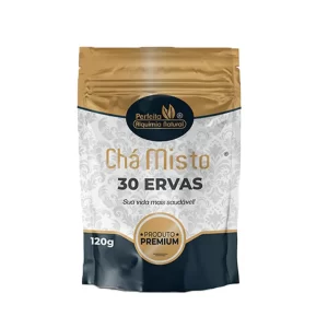 Chá Misto 30 Ervas Premium 120 g Granel Perfeita Alquimia