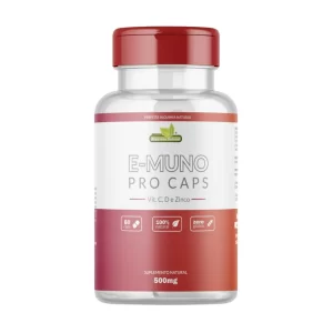 E Muno Pro caps 500 mg 60 cápsulas Perfeita Alquimia