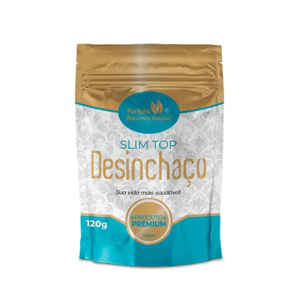 Chá Slim Top Desinchaço 120 g Chá Premium Perfeita Alquimia