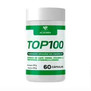 Top 100 60 cápsulas 500 mg Perfeita Alquimia